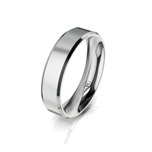 Classic wedding ring for him