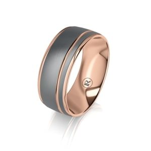 Tantalum wedding bands