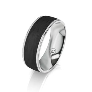 carbon fibre wedding band