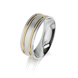 Men's gold wedding ring