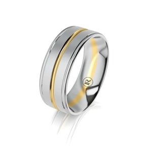 Men's gold wedding ring