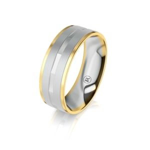 Men's gold wedding ring