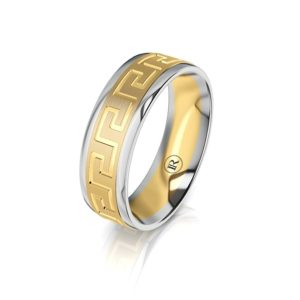 Infinity Gold Wedding Rings