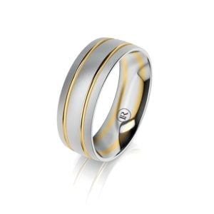 Infinity Gold Wedding Rings