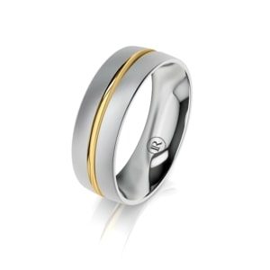 Men's gold wedding bands