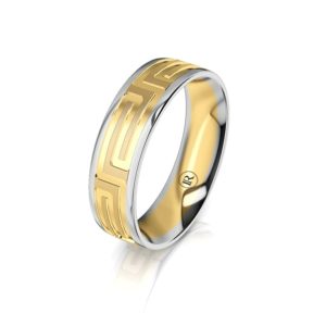 Infinity Gold Wedding Rings