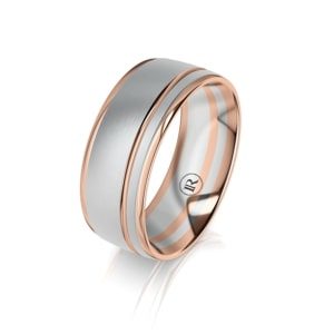 Men's gold wedding ring