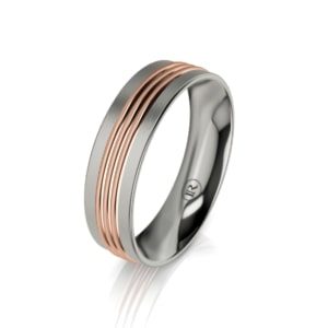 Titanium wedding bands