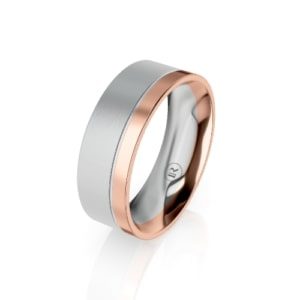 Silver wedding band