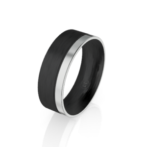 Titanium and carbon store fiber ring
